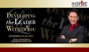 Developing the Leader Within You Workshop with Francis Kong on ... via Relatably.com