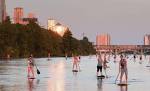 Stand up paddle board lady bird lake