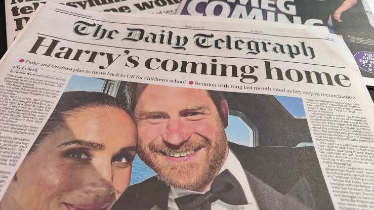 Prince Harry and Meghan arrive in U.K. as they make a fresh start in Britain; family plans to live at private nonroyal residence outside London