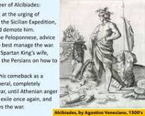 Image of Alcibiades in exile