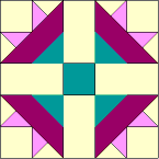 Image result for seven point star quilt pattern