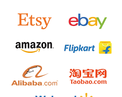 Image of Amazon and Etsy logos