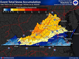 Snow, sleet, ice expected to lay down 'glacier' on Virginia ahead of bitterly cold temperatures