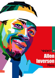 &quot;allen iversson&quot; Graphics/Illustration art prints and posters by Rachmad ... - allen-inverson