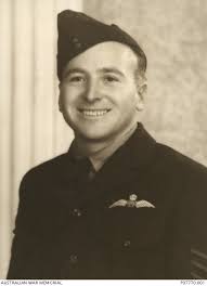 Studio portrait of 402522 Sergeant (later Flight Sergeant (Flt Sgt)) John McAulay Morrison, 452 Squadron RAAF (later 75 Squadron RAAF), of Grafton, NSW. - P07770.001