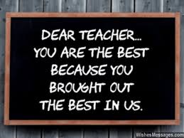 Thank You Notes for Teacher: Messages and Quotes – WishesMessages.com via Relatably.com