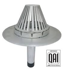 Marathon 2" Commercial Roof Drain BALUM2CRTPO | eBay