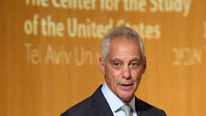 Rahm Emanuel: ‘Israel will become a prisoner of its own tools’