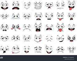 Image of variety of chibi eyes expressing different emotions, such as happiness, sadness, anger, surprise, and shyness, with corresponding eyebrow and eyelash variations