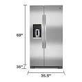 Specs for Kenmore Coldspot fridge model 106.5