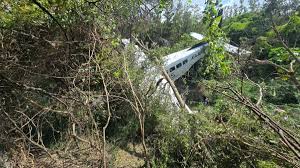 Cae avioneta en Río zacatequitas en Apodaca Nuevo León dejando a varias personas lesionadas