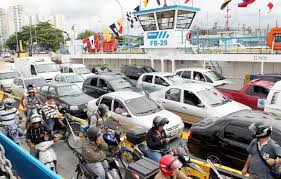 Resultado de imagem para Ilustração: Travessia de balsas GUARUJÁ-SANTOS