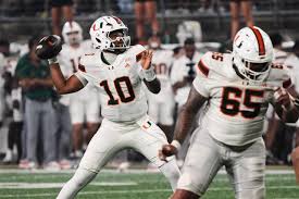 Mensah sets ACC consecutive-completions marks, defense rises in 4th as No. 5 Miami tops Wake Forest — CBS News