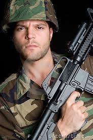 Military Man Stock Images - military-man-10706964