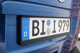 Bildergebnis für nummernschildhalter