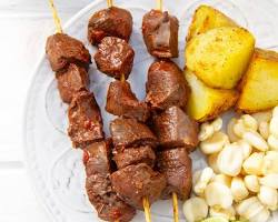 Image of Anticuchos Peruvian food