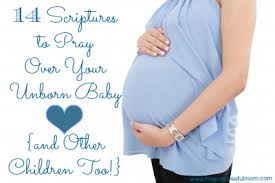 14 Scriptures to Pray Over your Unborn Baby {and Other Children ... via Relatably.com