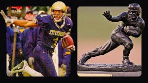 Larry Fitzgerald during his historic college football career at Pitt
