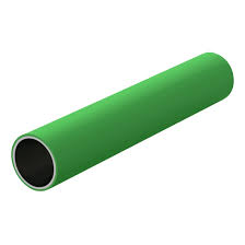 Steel pipe coated with HDPE