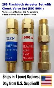 OXYGEN/ACETYLENE/PROPANE FLASHBACK ARRESTOR ...