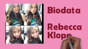 Hasil gambar untuk Rebecca Klopper