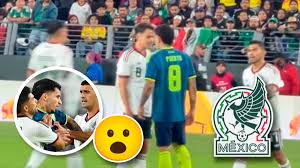 México vs. Colombia: las cosas se calentaron entre Daniel Muñoz y Álvaro Fidalgo durante el partido