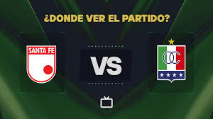 Dónde ver Santa Fe vs Once Caldas hoy: TV y streaming