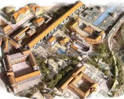 Image of Julius Caesar's villa Trastevere reconstruction