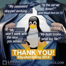 SysAdmin Day 2014: Best Linux Foundation SysAdmin Quotes | Linux ... via Relatably.com