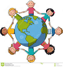 Image result for kids holding hands around the world