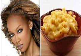 Tyra banks, jueza y presentadora del programa de televisión “america&#39;s next top model”, pide siempre los macarrones con queso que preparan en un pequeño ... - comida-nombre-queso-macarrones