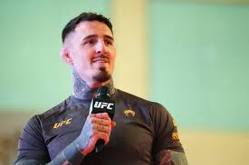 UFC champ Tom Aspinall interrupts Jones vs. Pereira rumors to announce he’s ‘back to business’