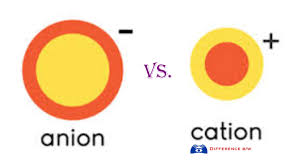 Resultado de imagen para cationes y aniones