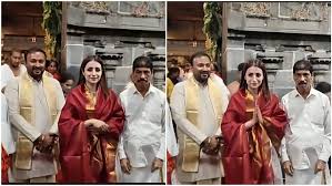 Trisha Krishnan's Tirupati Visit Sparks Election Speculation