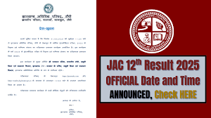 JAC Jharkhand 12th Result 2025 Today at 11:30 AM, Steps to Download Marksheet PDF Here