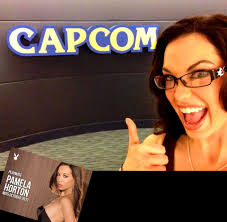 Gamer girl Pam Horton - aka: Playoy&#39;s Miss October 2012 If you think it&#39;s tough to be taken seriously as a female gamer in a world full of ogling and coy ... - pamHortonCapcom3