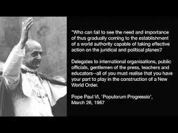 Pope Paul VI - New World Order Quote - YouTube via Relatably.com