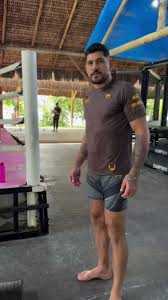 Bicampeão do peso meio-pesado do UFC, Poatan mostra novo peso; confira