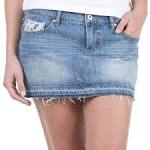 Womens denim mini skirt