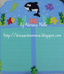 Resultado de imagem para modelo de chamadinha fundo do mar