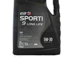 Elf Sporti 9 5W30 motor oil resmi