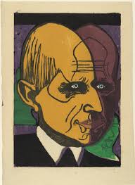 Ernst Ludwig Kirchner. Head of Dr. Bauer (Kopf Dr. Bauer). - CRI_120105