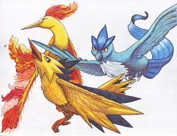 Resultado de imagem para lugia articuno zapdos moltres