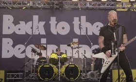 Watch: METALLICA Covers BLACK SABBATH's 'Hole In The Sky' And 'Johnny Blade' At 'Back To The Beginning'