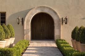 Image result for Mediterranean Front Door with Natural stone & exterior tile floors