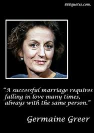 Top eleven brilliant quotes by germaine greer image English via Relatably.com