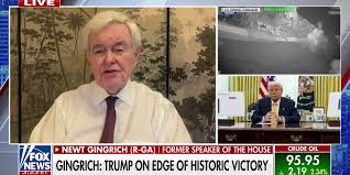 Newt Gingrich explains why he believes Trump is close to victory in Iran