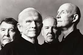 Wally Schirra, Frank Borman, Jim Lovell, and Tom Stafford. Photographed by Michael O&#39;Neill at the Dayton Convention Center in Dayton, Ohio, on July 18, ... - poar01_schirra0705