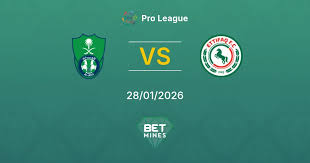 Al Ahli x Al Ettifaq Palpite: Prévia e Análise da Partida | Pro League 28-01-2026