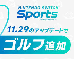 Nintendo Switch Sportsのゴルフの画像